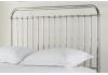 4ft6 Double Silver Chrome Nickel Traditional Victorian Metal Bed Frame Bedstead 6
